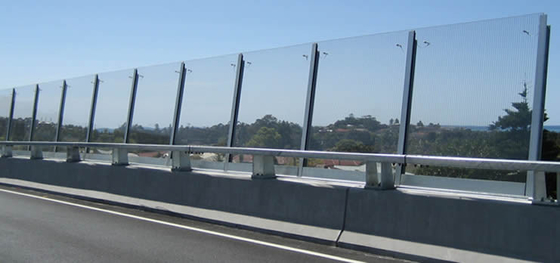 China Highway Fence Safety Glass Panel , PVB Laminated Safety Glass supplier